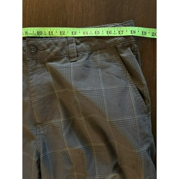 O’Neill Gray Plaid Shorts Size 36 - Picture 5 of 7